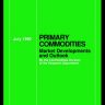 Market developments primary commodities