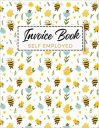 Invoice Book for Self Employed: Simple Invoice Record Book for Small Business and Sole Traders, Large Print with 2400 Transactions (A4).