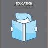 Adult & Continuing Education: Black Hardcover, White Paper Size 6 x 9 inshes, 120 pages.