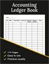 Accounting Ledger Book: Large Simple Accounting Ledger Book for Bookkeeping and Small Business – 110 Pages – Accounting Ledger for Bookkeeping, Income Expense Account Notebook Accounting Ledger Book: Large Simple Accounting Ledger Book for Bookkeeping and Small Business – 110 Pages – Accounting Ledger for Bookkeeping, Income Expense Account Notebook